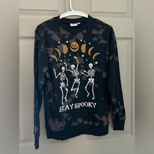 NWOT Mighty Fine Halloween Graphic Sweatshirt
